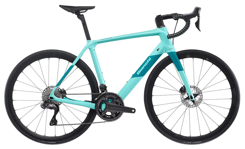 Bianchi Infinito CV Disc Ultegra Di2 Celeste Carbon Road Bike